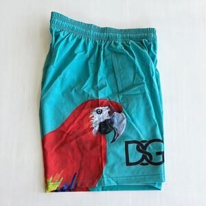 New DSG (Danny Swift Garcia) Blue Parrot Swim Trunks Men’s SIZE 2XL